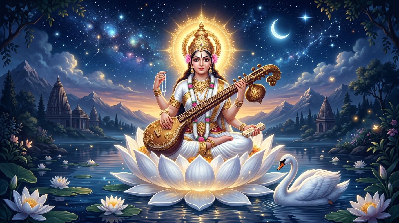 Maa Saraswati Veena Nada Brahma